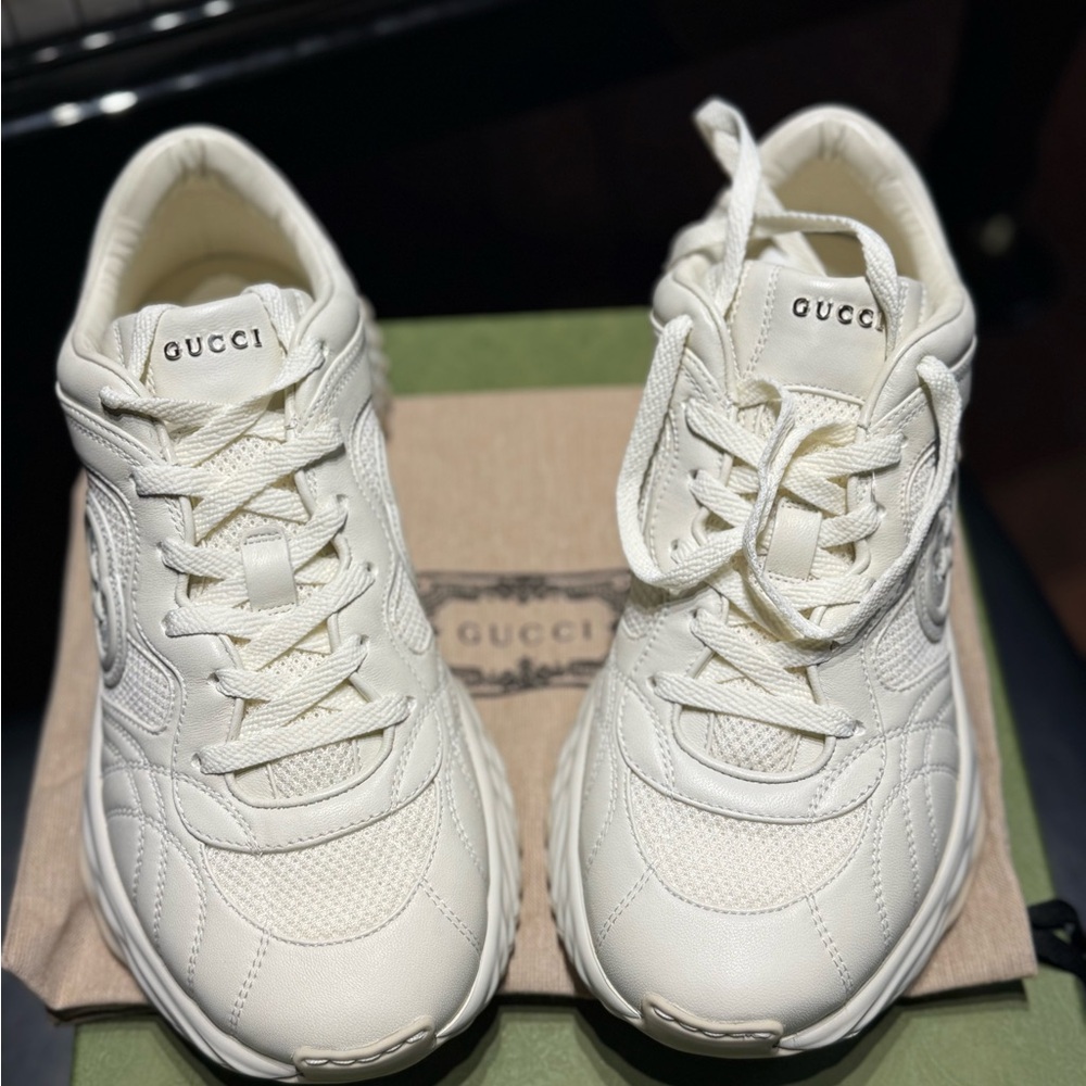 Gucci Ripple sneaker Off-White - Picture 3 of 11